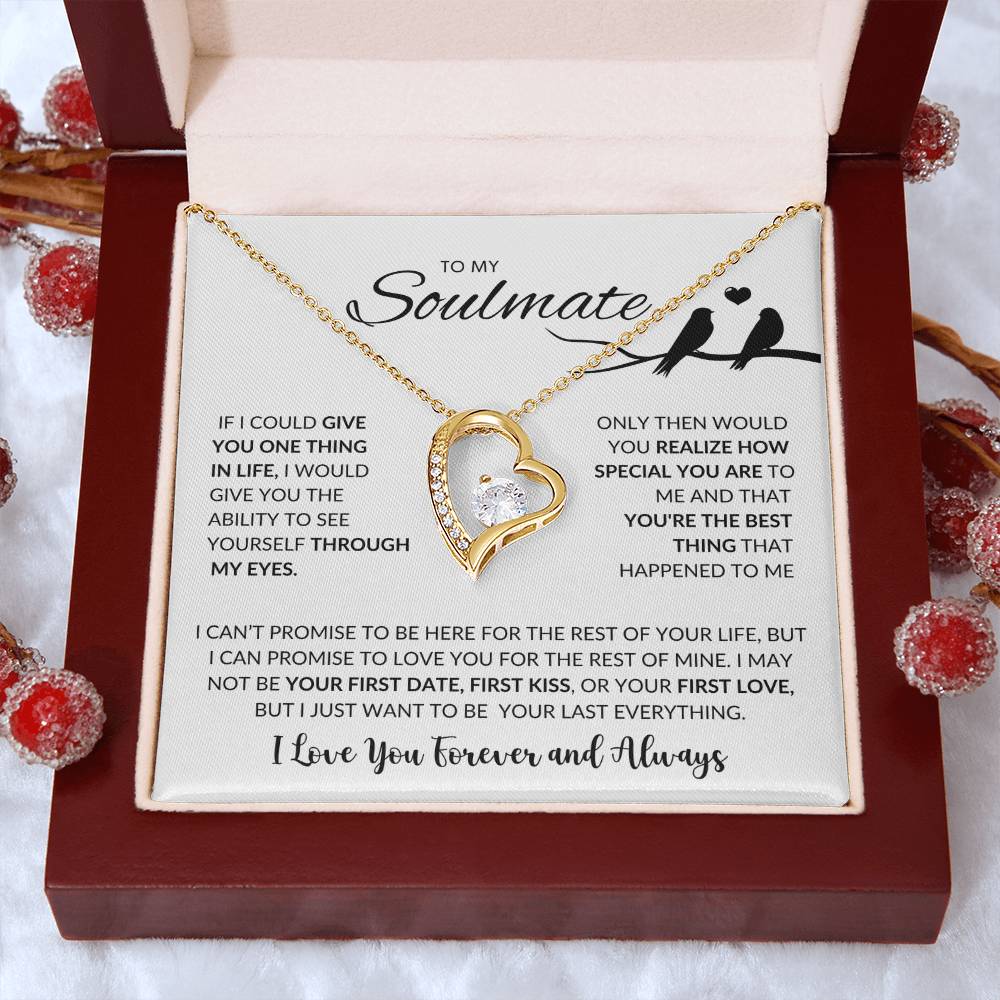 To My Soulmate | Forever Love Necklace