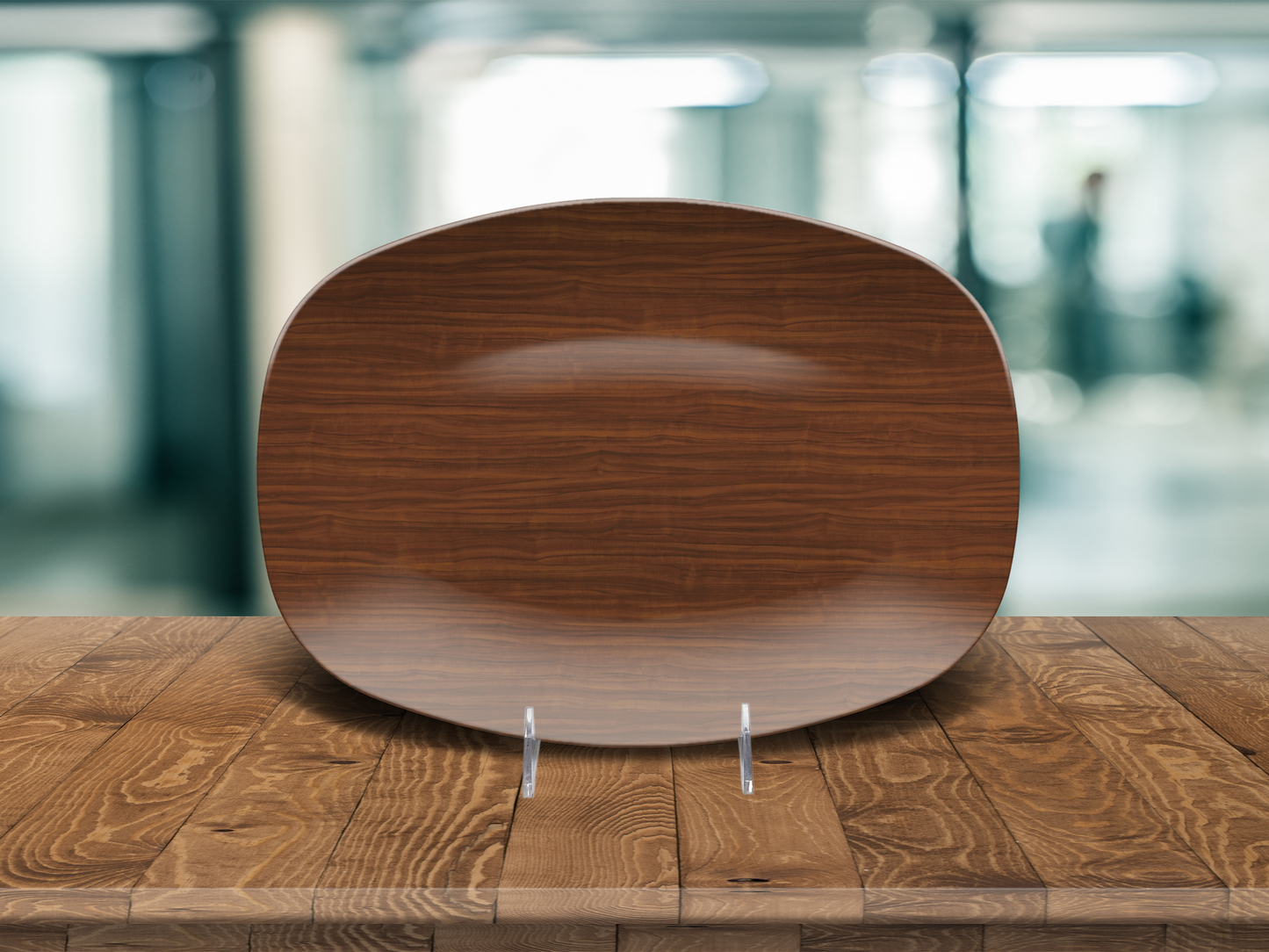 Unbreakable Faux Fruitwood Dinnerware