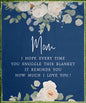Love You Mom - Plush Fleece Blanket