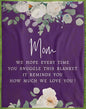 Love You Mom - Plush Fleece Blanket